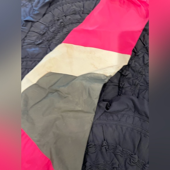 Rave Hot Pink & Silver Holographic Reflective Chaps - Picture 7 of 8